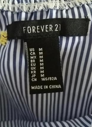 Топ с воланом forever 214 фото