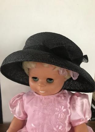 Дизайнерський  солом'яний капелюшок