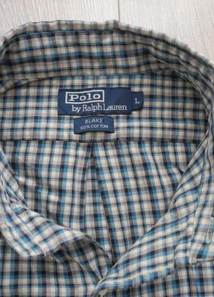 Рубашка polo ralph lauren р. l ( новое )3 фото