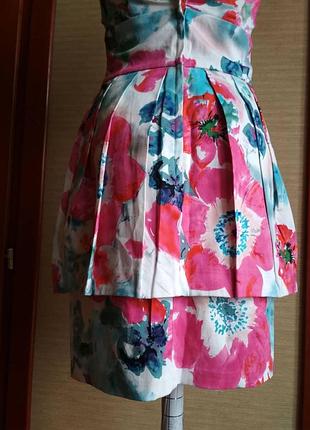 Яркое платье футляр 5