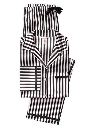 Сатиновая пижама victoria’s secret виктория сикрет