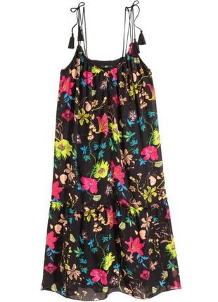 H&m conscious платье - сарафан в цветочный принт  м3 фото