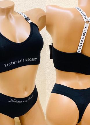 Спортивный комплект victoria’s secret виктория сикрет