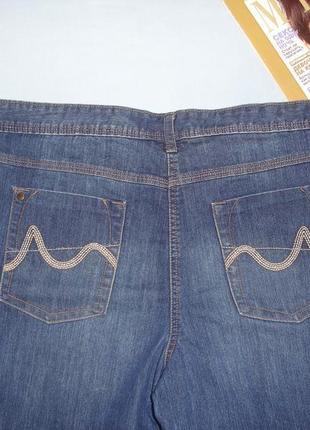 Шорты джинсовые женские размер 52 /18 стрейчевые короткие3 фото