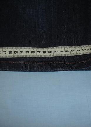 Женские шорты джинсовые размер 44 / 10 темные бриджи6 фото
