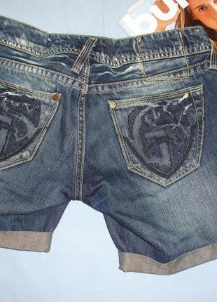 Жіночі шорти джинсові розмір 40 / 6 xs круті короткі літні модні шортики4 фото