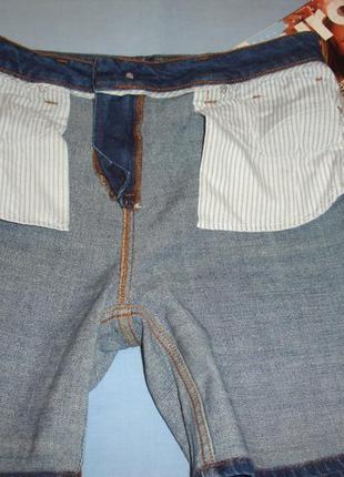 Женские шорты джинсовые размер 44-46 / 10 синие голубые короткие летние модные2 фото
