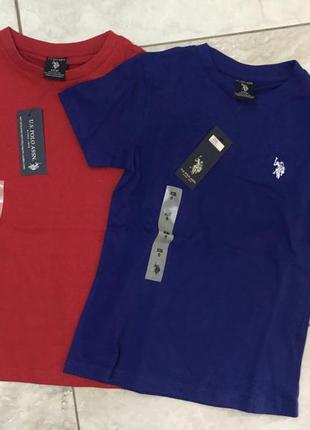 Футболка us polo assn на 6-7 лет