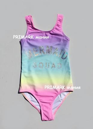 Совместный купальник для девочки (14-15 лет) primark1 фото