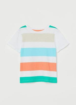 Яркая футболка h&m