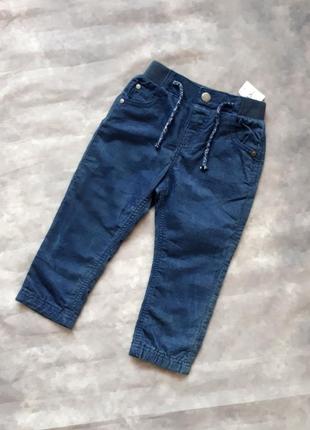 Дитячі штани mothercare на трикотажній підкладці
