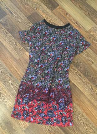 Сукня міні з квітковим принтом