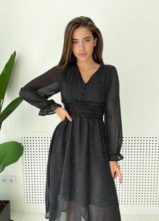 Платье шифоновое легкое 4