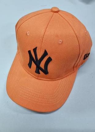 Кепка new york yankees коралловая унисекс
