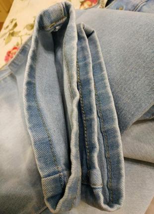 Шикарні стрейчеві джинси zara джинсы батал большого размера6 фото