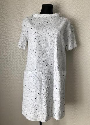 Стильное летнее белое платье от cos, размер 34, укр 40-42-442 фото