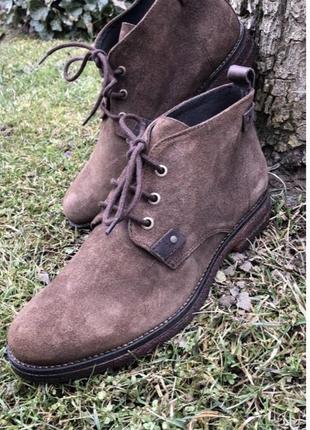 Чоловічі замшеві черевики демосезонні 40,43 розміру