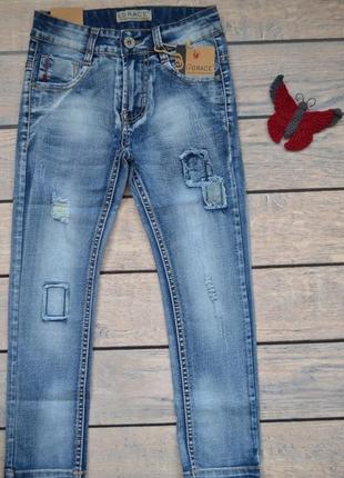 ✅крутые джинсы для мальчика "grace" венгрия 116 рост
