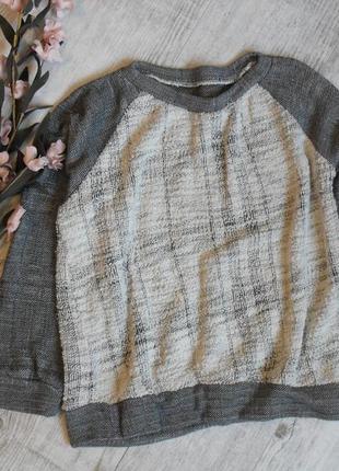 Джемпер,світшот,кофта,пуловер дуже м'який і приємний бежевий,сірий-s-m3 фото