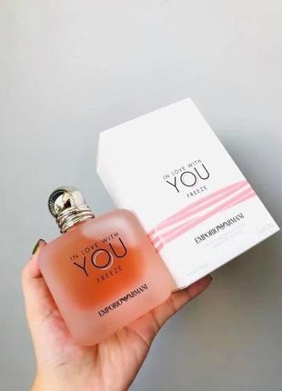 Giorgio armani emporio armani in love with you freeze 50 мл оригинал