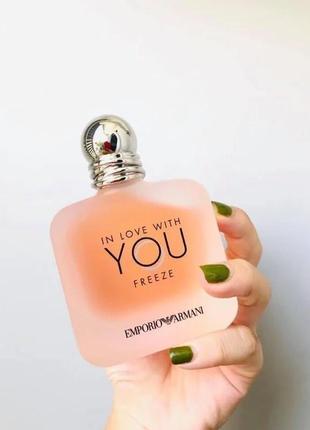 Giorgio armani emporio armani in love with you freeze 50 мл оригинал3 фото