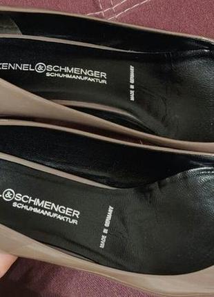 Кожаные лаковые туфли kennel&schmenger оригинал 26 см5 фото