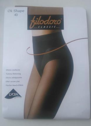 Колготы с утяжкой filodoro ok shape 40 – 40 ден2 фото