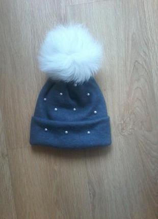 Шапка ангора 0..10р