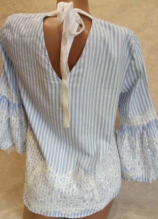 Нарядная блуза от zara раз.s4 фото