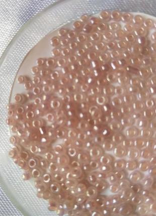 Бісер китайський дрібний, 12/0 , 2 мм,10г.