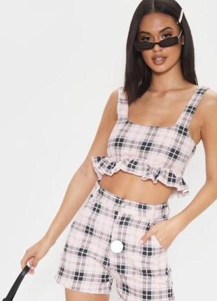 Prettylittlething кроп топ