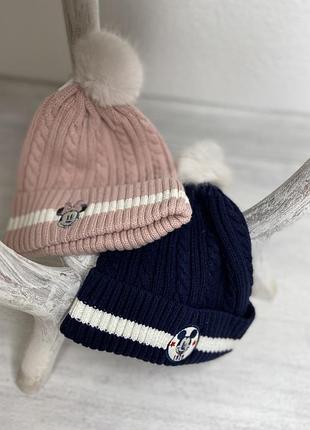 Шапочки h&m з міккі і мінні