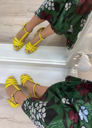 Lux обувь! шикарные женские босоножки 🌈 любой цвет6 фото