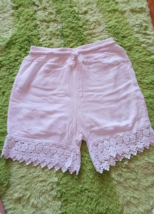Лёгкие шортики из муслина
