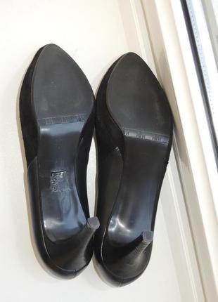 Стильные классические кожаные туфли лодочки billi bi (дания) р.35-36 (23 см)2 фото