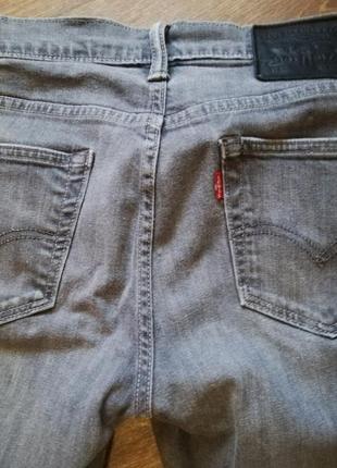 Джинсы мужские женские levis серые w30 l30 модель 5109 фото