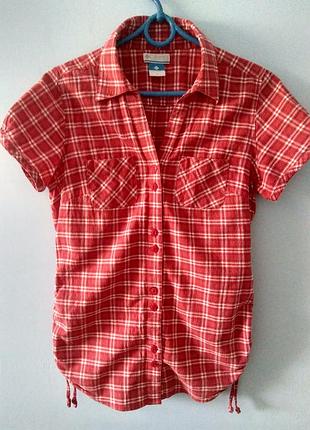 Жіноча сорочка в клітинку columbia. жіноча сорочка в клітку