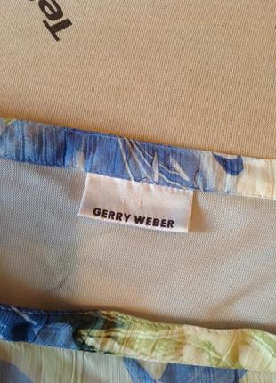 Нежная, воздушная, натуральная юбка бренда gerry weber, р. 545 фото