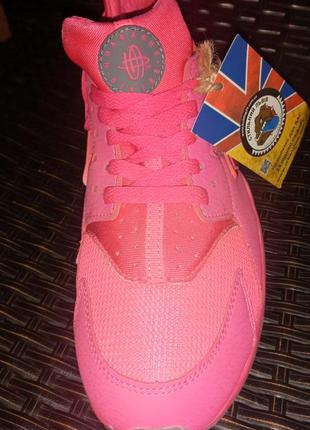 Nike air huarache run womens shoes кросівки кроси кеді рожеві pink2 фото