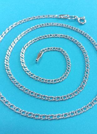 Ланцюжок зі срібла плетіння рембо ширина 2 мм вага 3.25 - арт 970223902