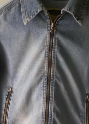 Джинсовый пиджак джинс3 фото