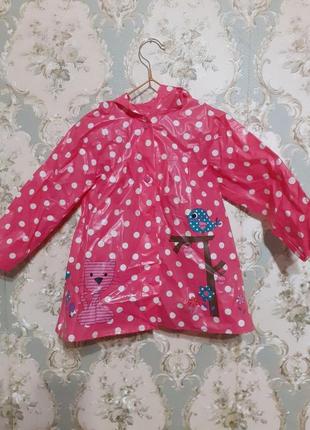 Дощовик курточка в горошок
