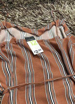 Вискозный сарафан миди primark 4