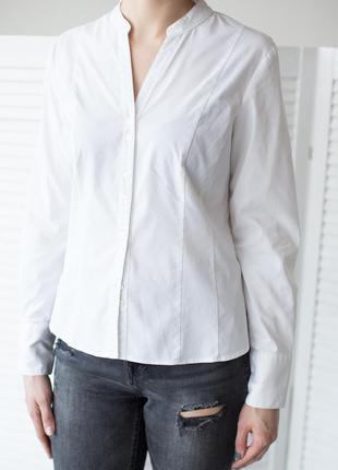 Белая рубашка laura ashley essentials1 фото