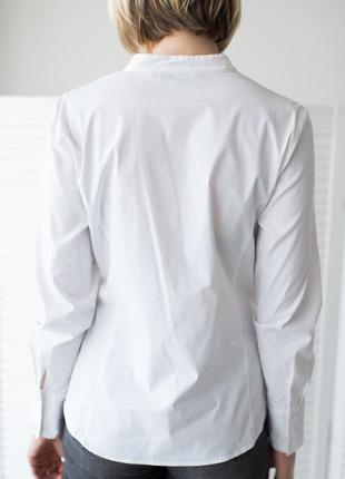 Белая рубашка laura ashley essentials4 фото