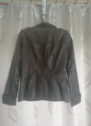 Кожаный пиджак.2 фото