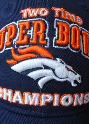 Кепка бейсболка denver broncos nfl super bowl champions reebok6 фото