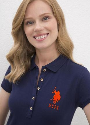 Женское платье поло u.s.polo assn ( uspa, юс поло ассн )3 фото