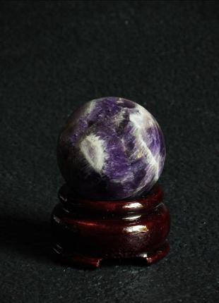 Куля аметист натуральний камінь