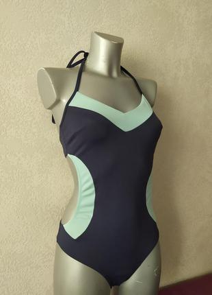 12/40/м, синий купальник монокини, новый